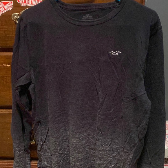 Black Hollister Long Sleeve Size Medium - Picture 1 of 1
